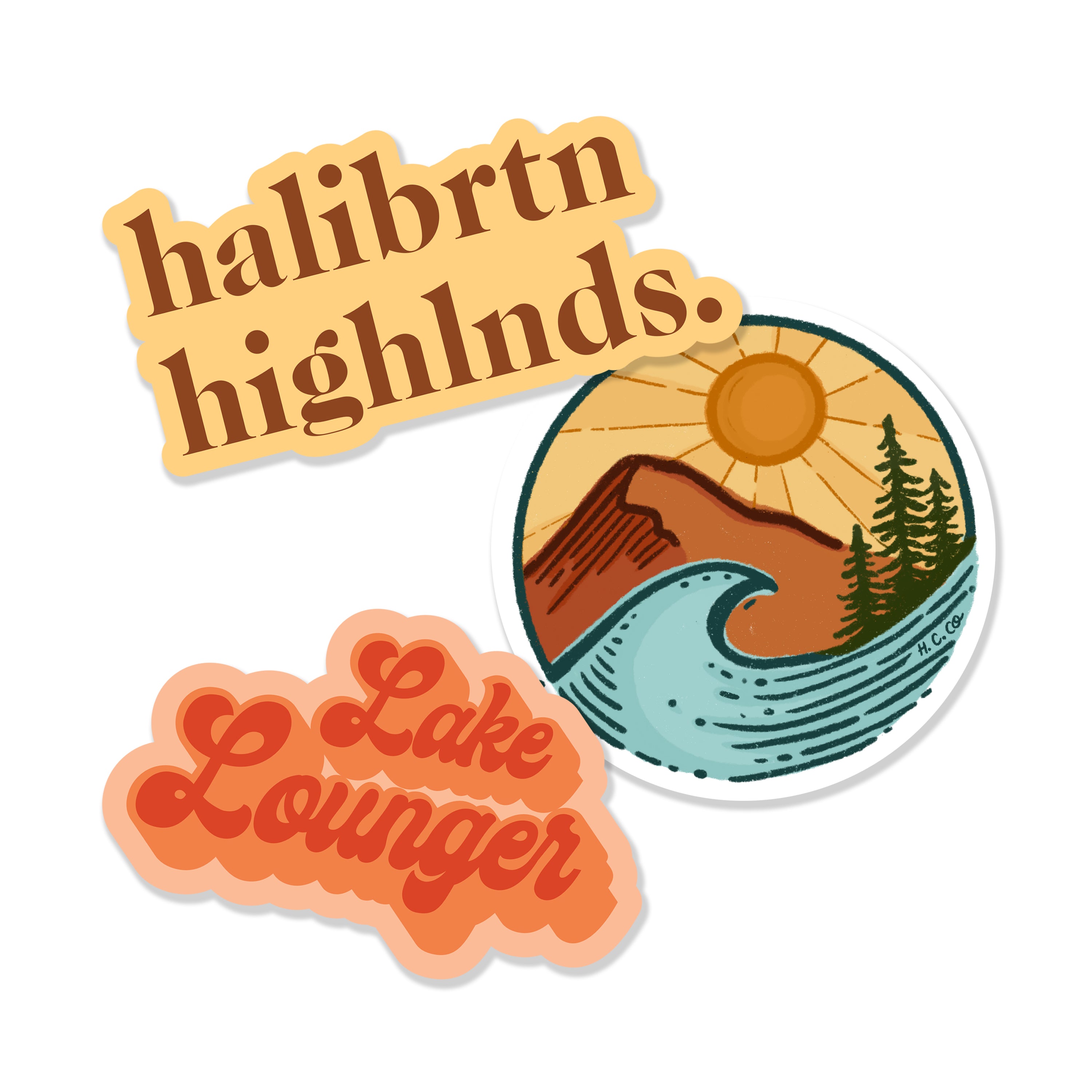 Highlands Sticker Pack